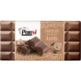 Tablete de chocolate com avelãs