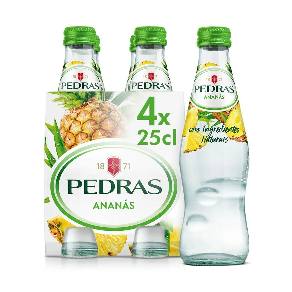 Água com Gás Ananás Pack 4
