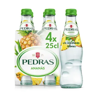 Água com Gás Ananás Pack 4 Pedras Salgadas