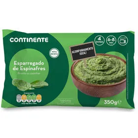 Esparregado de Espinafres Continente