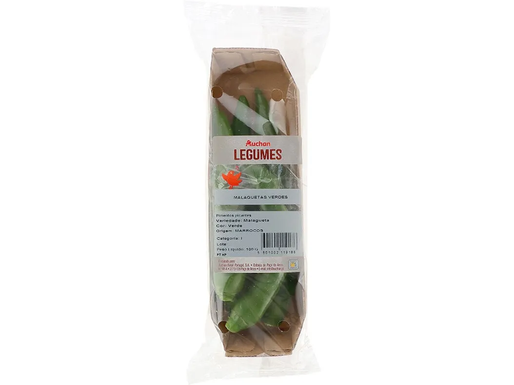 Malagueta verde Auchan 100 g