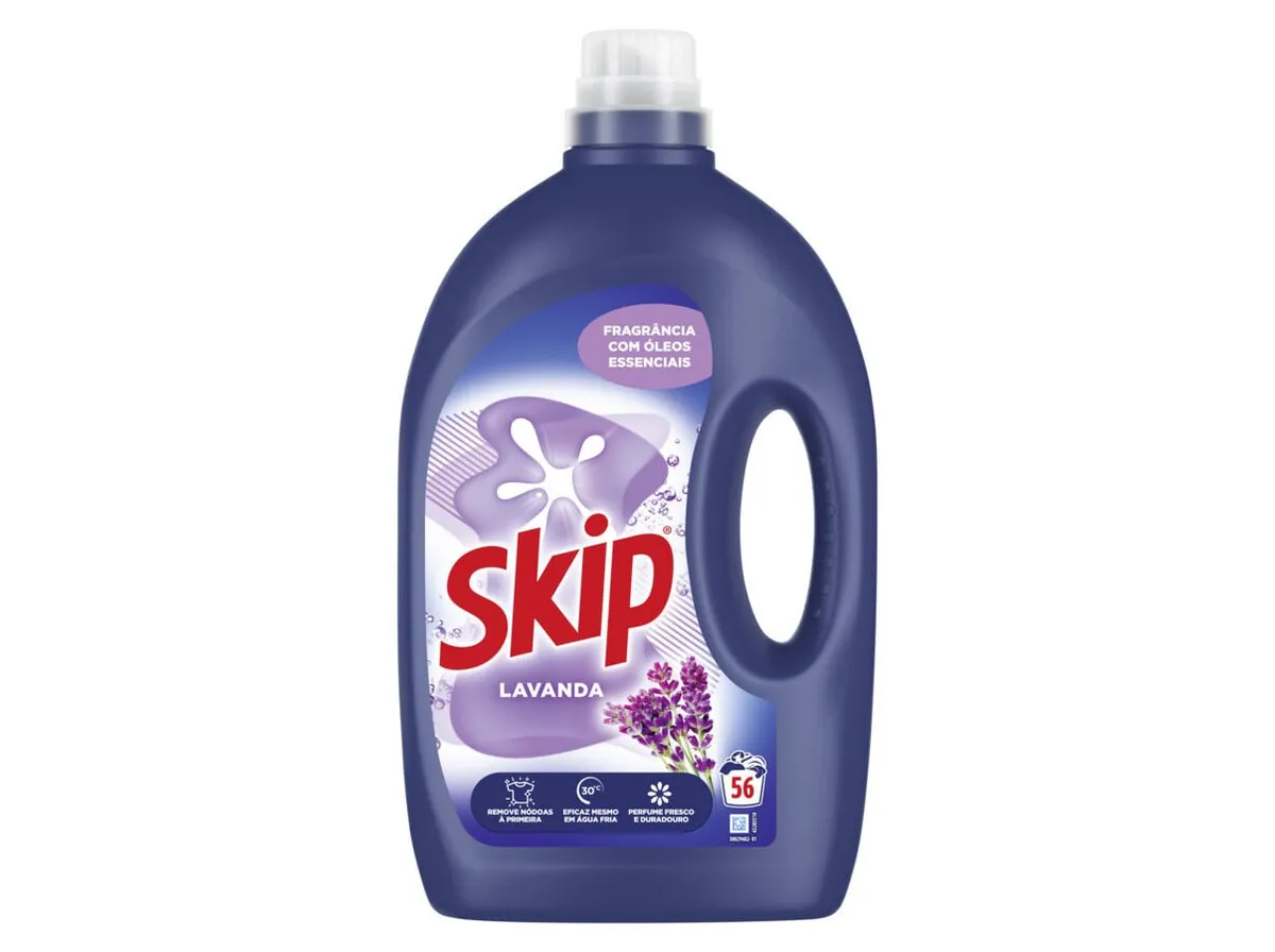 Det. roupa máq. SKIP lavanda 56d