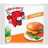 Queijo Cheddar Fatias unidade 200 g - A Vaca Que Ri