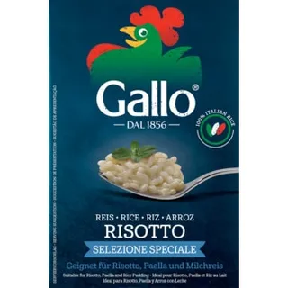 Arroz para Risotto embalagem 500 g - Riso Gallo