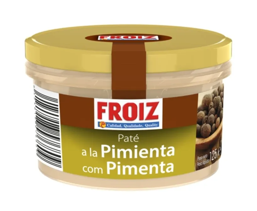 Paté Froiz com pimenta 125 g