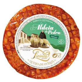 Queijo de Ovelha Curado Apimentado Queijaria Licínia