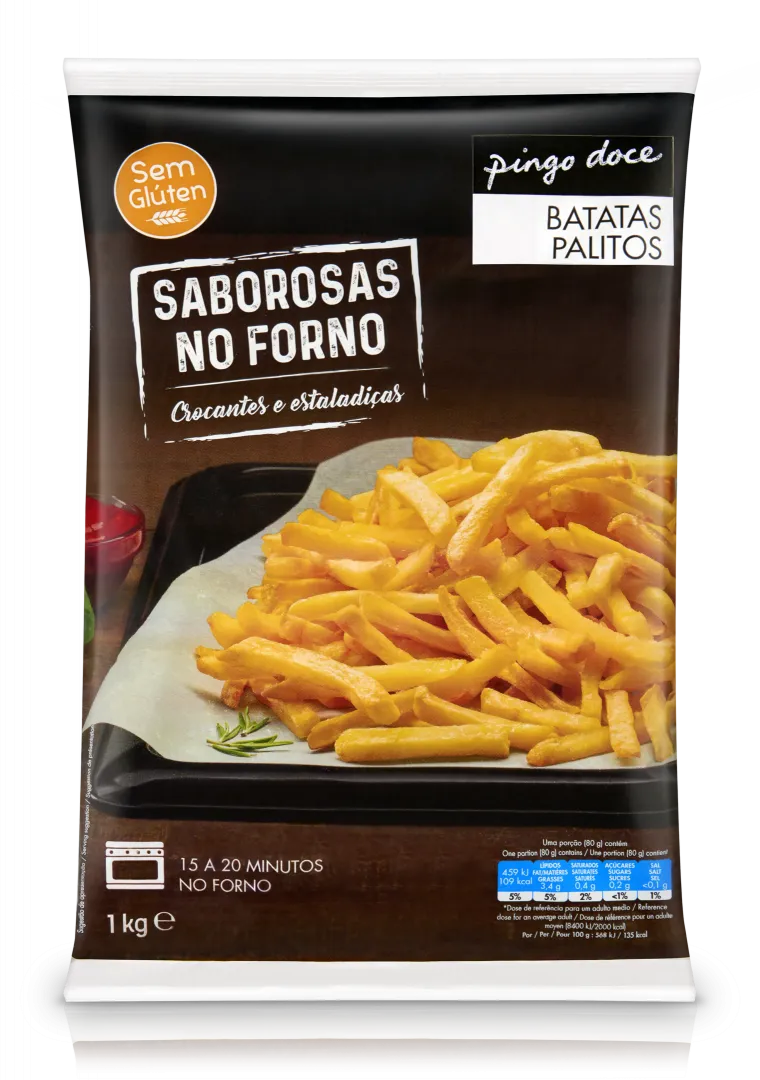 Batatas Pré-Fritas Palitos