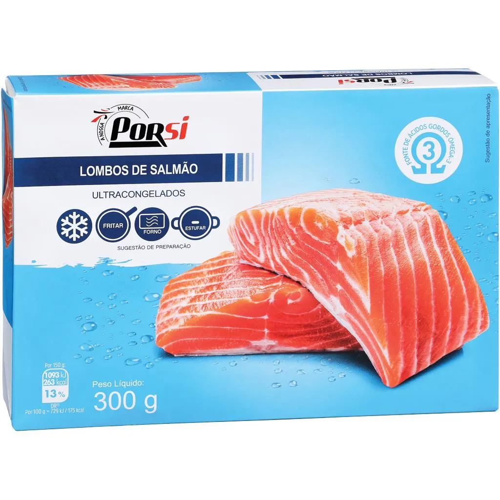 Lombos de salmão