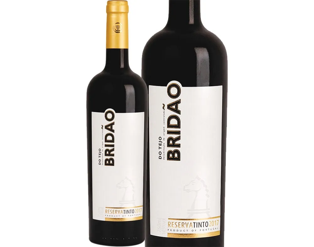 Vinho tinto Bridão reserva doc tejo 0,75 L