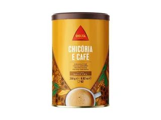 Soluvel Delta chicoria e café lata 250 g