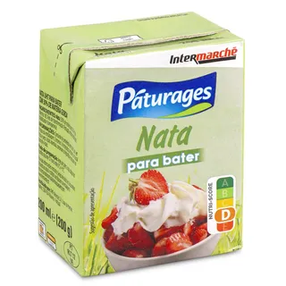 Nata Uht para Bater 200ml Páturages