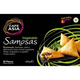 Mini Chamuças de Vegetais Café Asia
