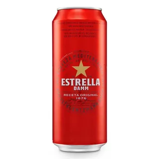Cerveja Lata, 50cl Estrella Damm