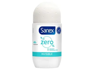 Desodorizante roll-on zero% efeito invisível Sanex 50 ml