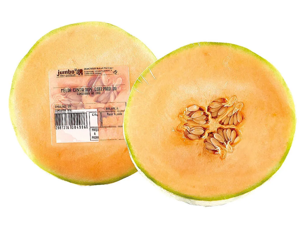 Meloa cantaloupe Auchan metade kg