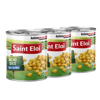 Milho Doce 3x140g Saint Eloi