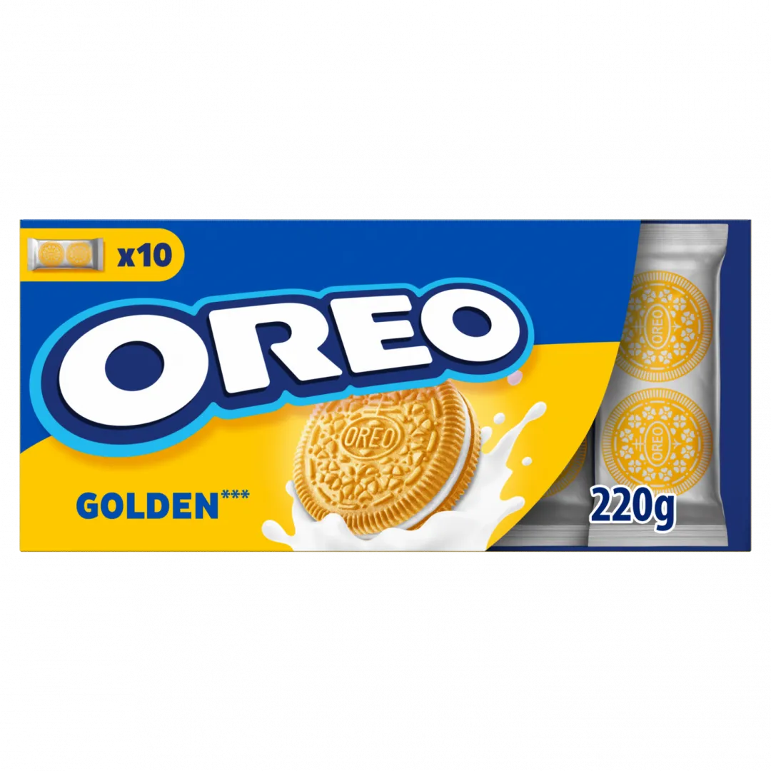 Bolachas Oreo Golden com Recheio