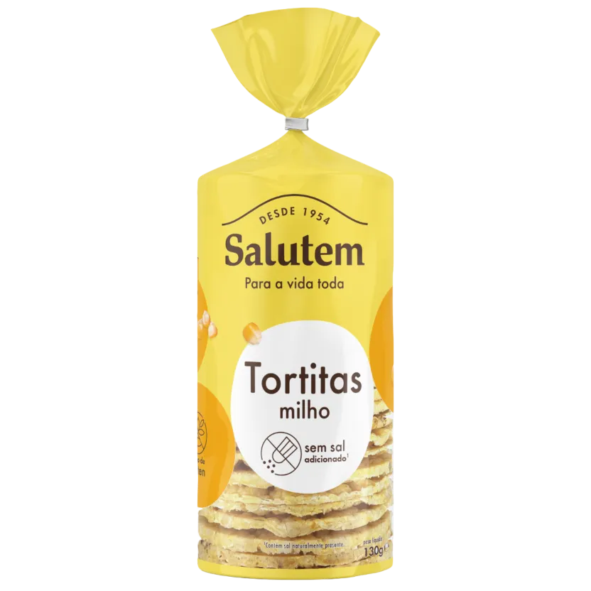 Tortilhas de Milho sem Sal