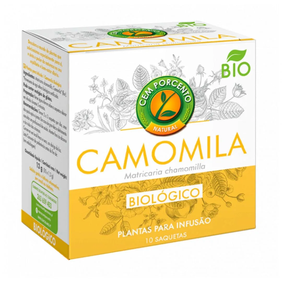 Infusão de Camomila Bio Saquetas