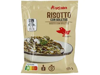 Risoto Auchan com cogumelos 175 g
