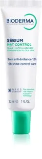Bioderma Sébium Mat Control creme matificante contra brilho de rosto i poro dilatados 30 ml