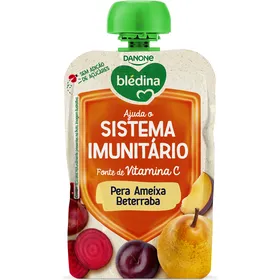 Saqueta de Fruta Pera, Ameixa e Beterraba Blédina