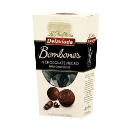 Bombons de chocolate negro Delaviuda