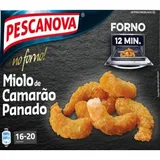 Miolo de Camarão Panado embalagem 300 g - Pescanova
