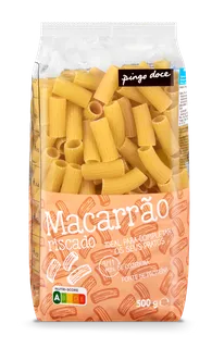 Massa Macarrão Grande Riscado Pingo Doce