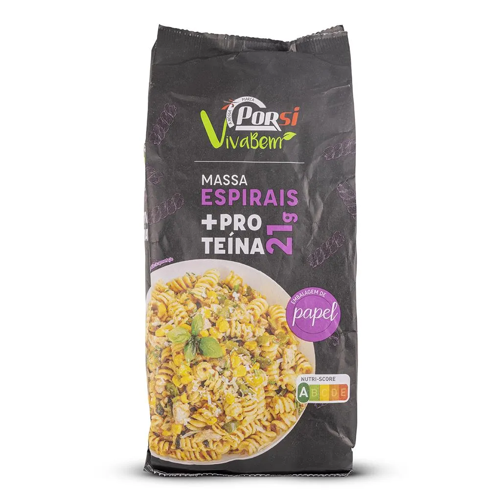 Massa Espirais + Proteína 500g