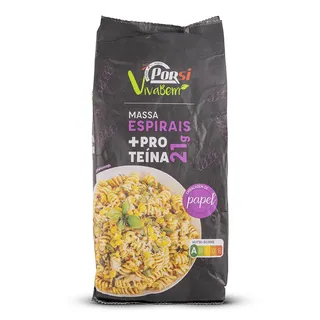 Massa Espirais + Proteína 500g Porsi Vivabem