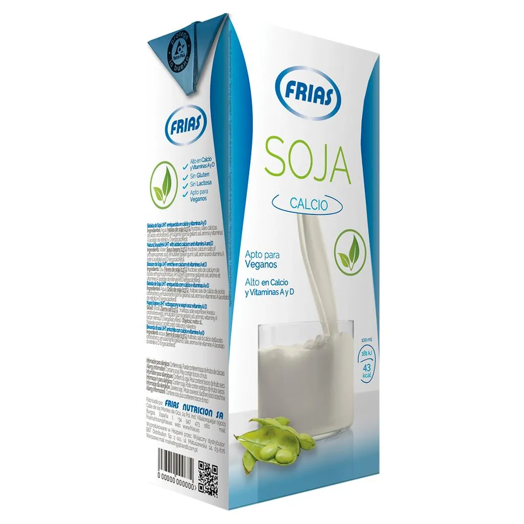 Bebida de Soja com Cálcio