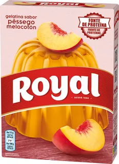 Gelatina em Pó de Pêssego Royal