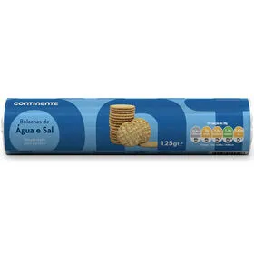 Bolachas de Água e Sal Continente