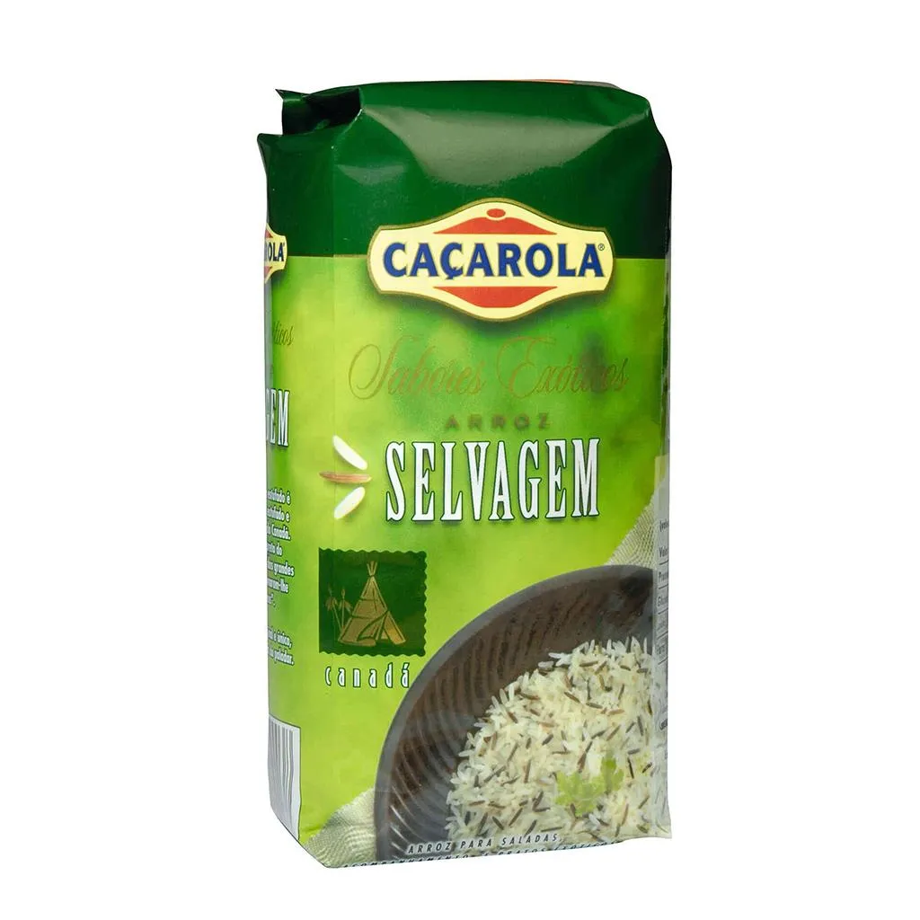 Arroz selvagem, embalagem de 500 g