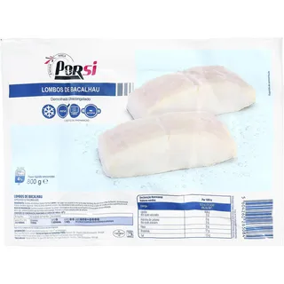 Bacalhau Lombos 800g PorSi