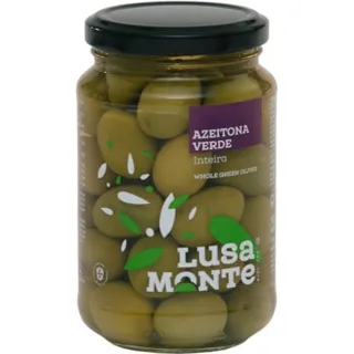 Azeitona Verde frasco 360 g - Lusa Monte