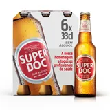 Cerveja Super Bock sem álcool 6x33 cl