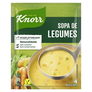 Sopa de legumes, embalagem de 60g Knorr