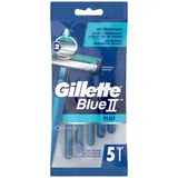 Lâminas de Barbear Descartáveis Blue II Plus, 5 unidades