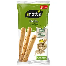 Gressinos com Girassol Snatts