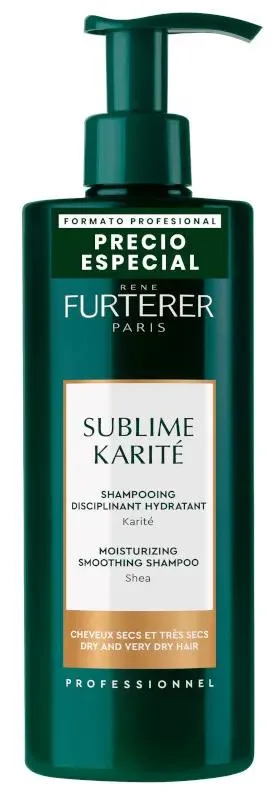 Champô Hidratante e Disciplinador com Manteiga de Karité Sublime da René Furterer, 500 ml