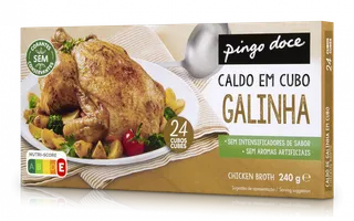 Caldo de Galinha 24 Cubos Pingo Doce