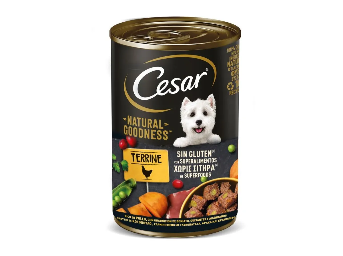 Comida húmida para cão Cesar frango 400 g