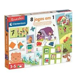 Jogo "8 em 1" Clementoni