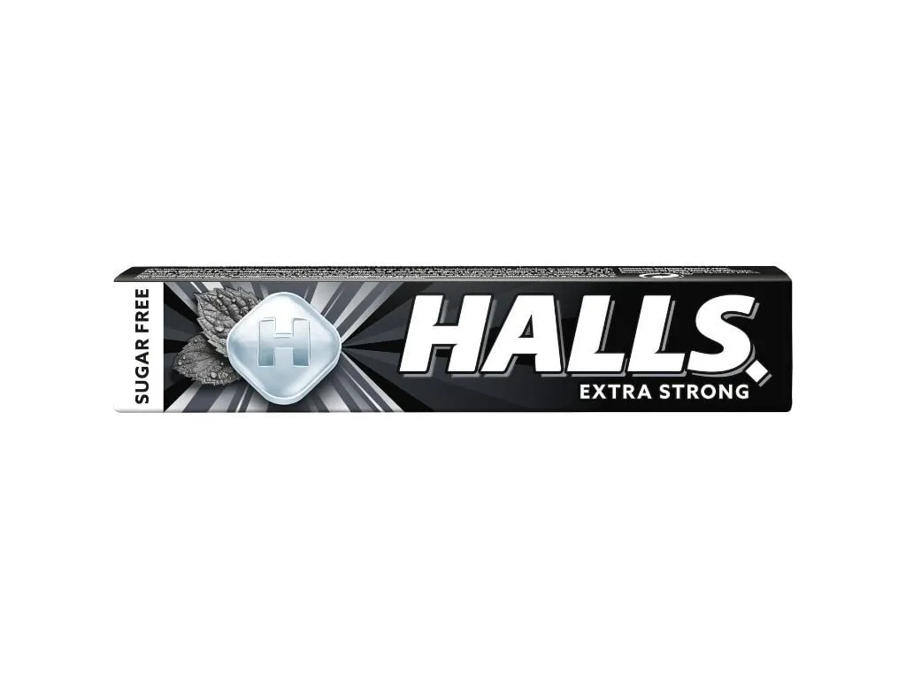 Rebuçado Halls extra strong 32 g