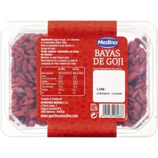 Bagas de Goji embalagem 200 g - Medina