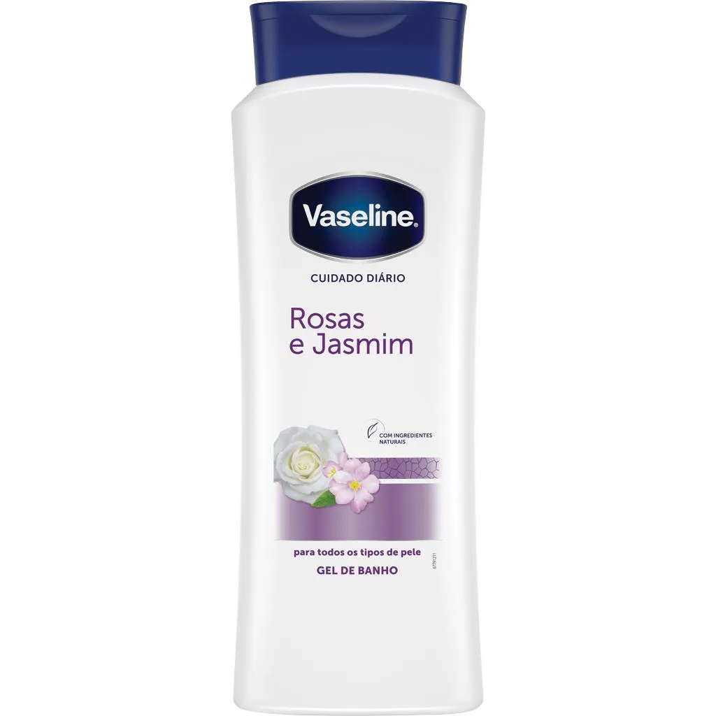 Gel de banho rosas e jasmim