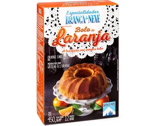 Bolo Branca DE NEVE de laranja 450 g