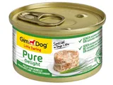 Comida húmida para cão Gimdog com frango e borrego 85 g